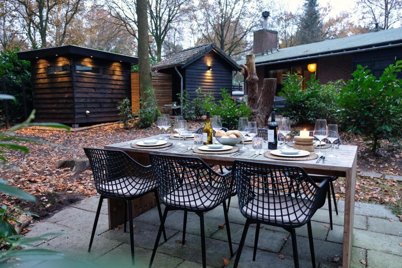 Lodge In Een Bosrijke Omgeving Met Hottub & Sauna Opt Rheezerveen Екстериор снимка